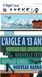 Mobile Screenshot of laigleparis.fr