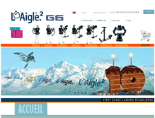 Tablet Screenshot of laigleparis.fr